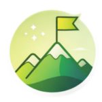 Achievement milestone in a financial education training journey